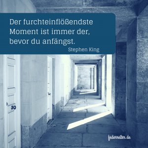Langer Gang Zitat Stephen King Schreibgruppe Federreiter